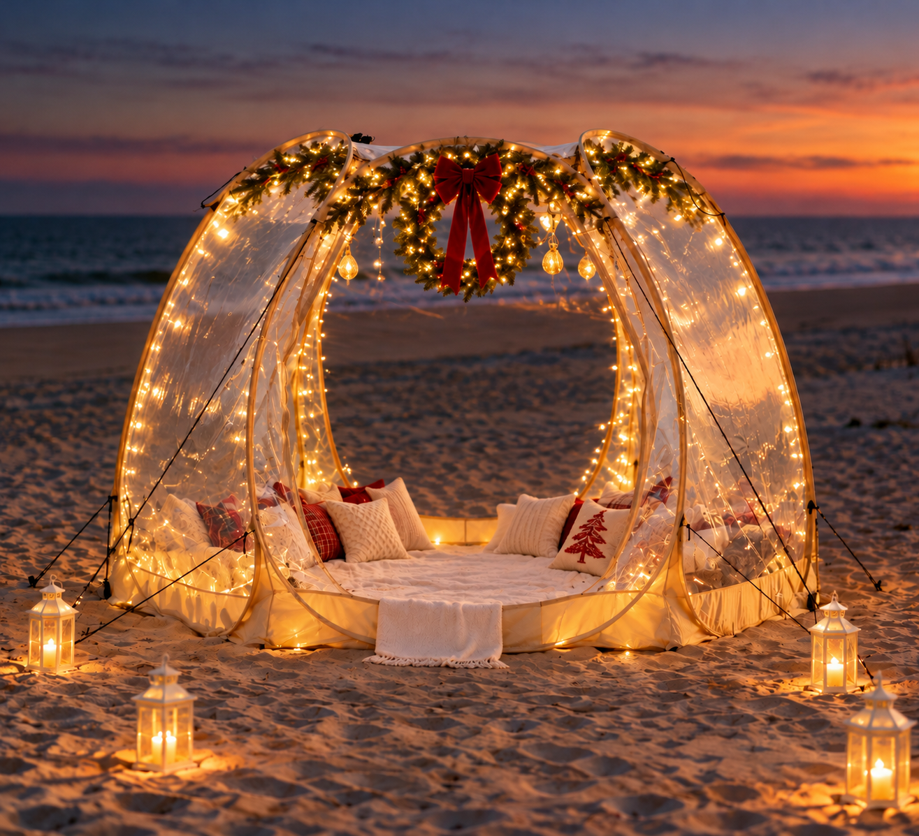 Magical Christmas Beach Experience