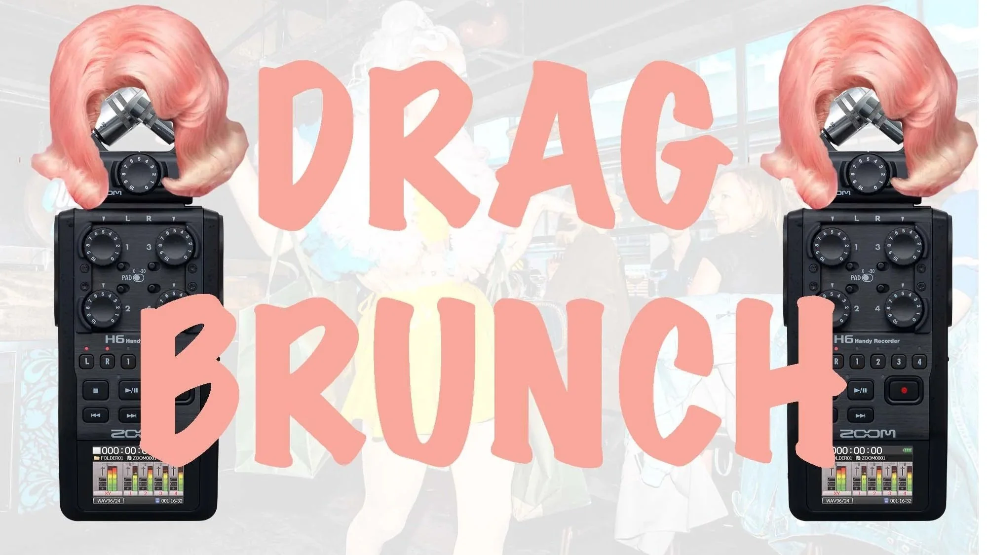 Drag Brunch with Jesse Lou Lawson + Brid Addison Child & friends