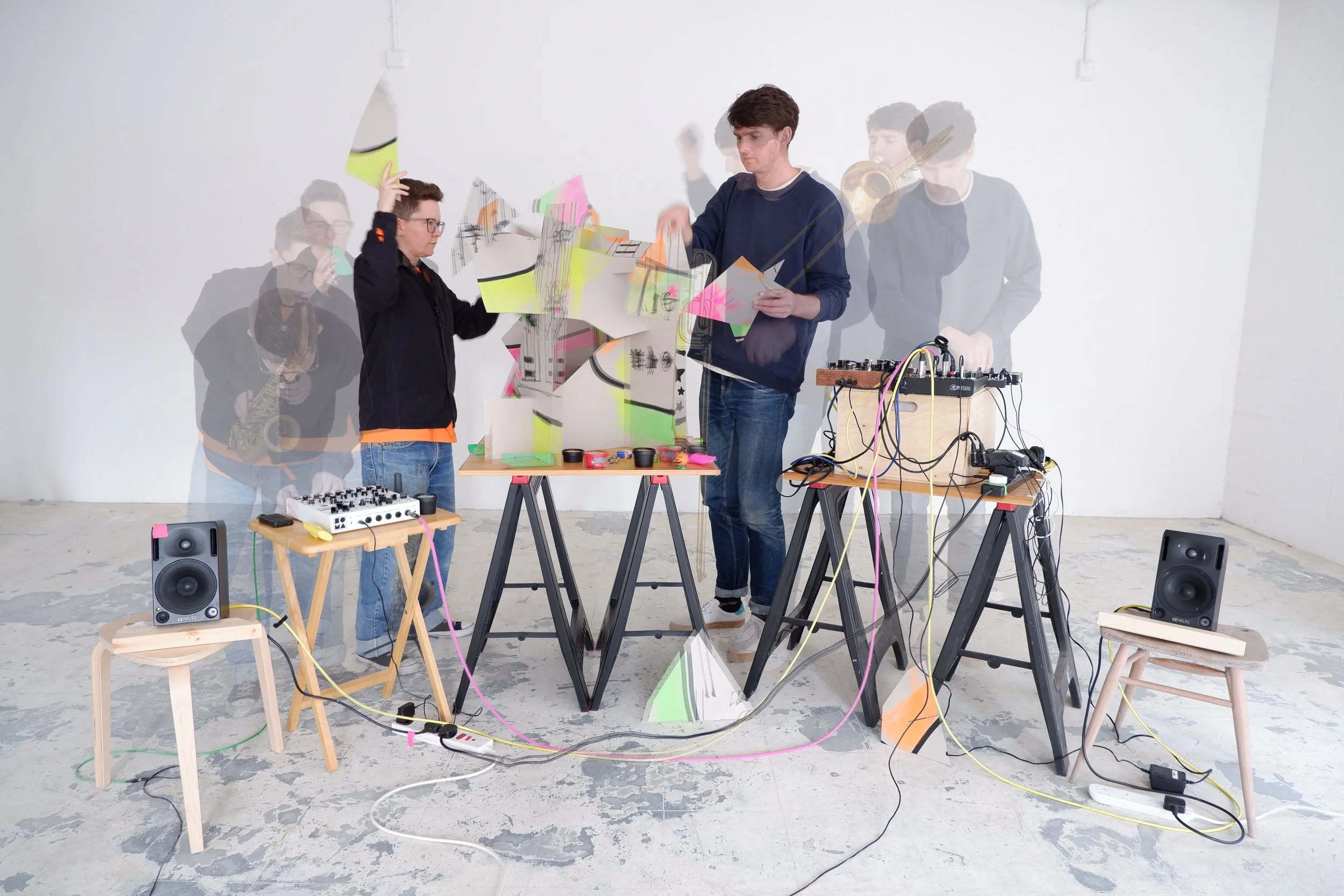 Temporary Art Habitat - Composite Mashworks (Cath Roberts + Tullis Rennie) Family Workshop