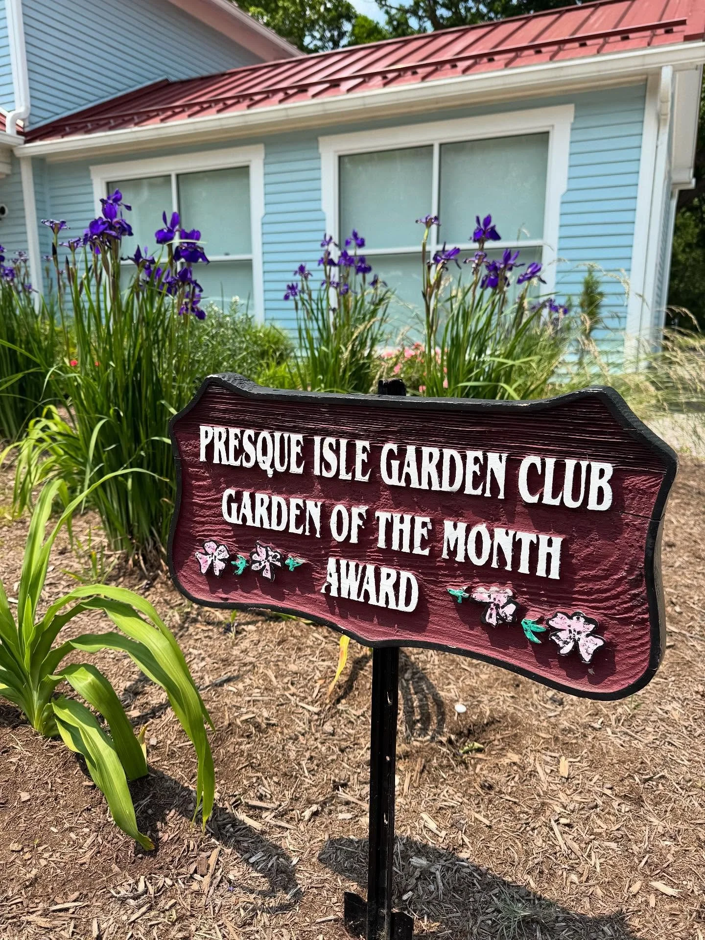 🌿 Garden of the Month! 🌿
We&rsquo;re thrilled that the Design Studio was recognized as Garden of the Month! This space is a true reflection of our creative journey &mdash; where design meets nature. Thanks to Presque Isle Garden Club for the love! 