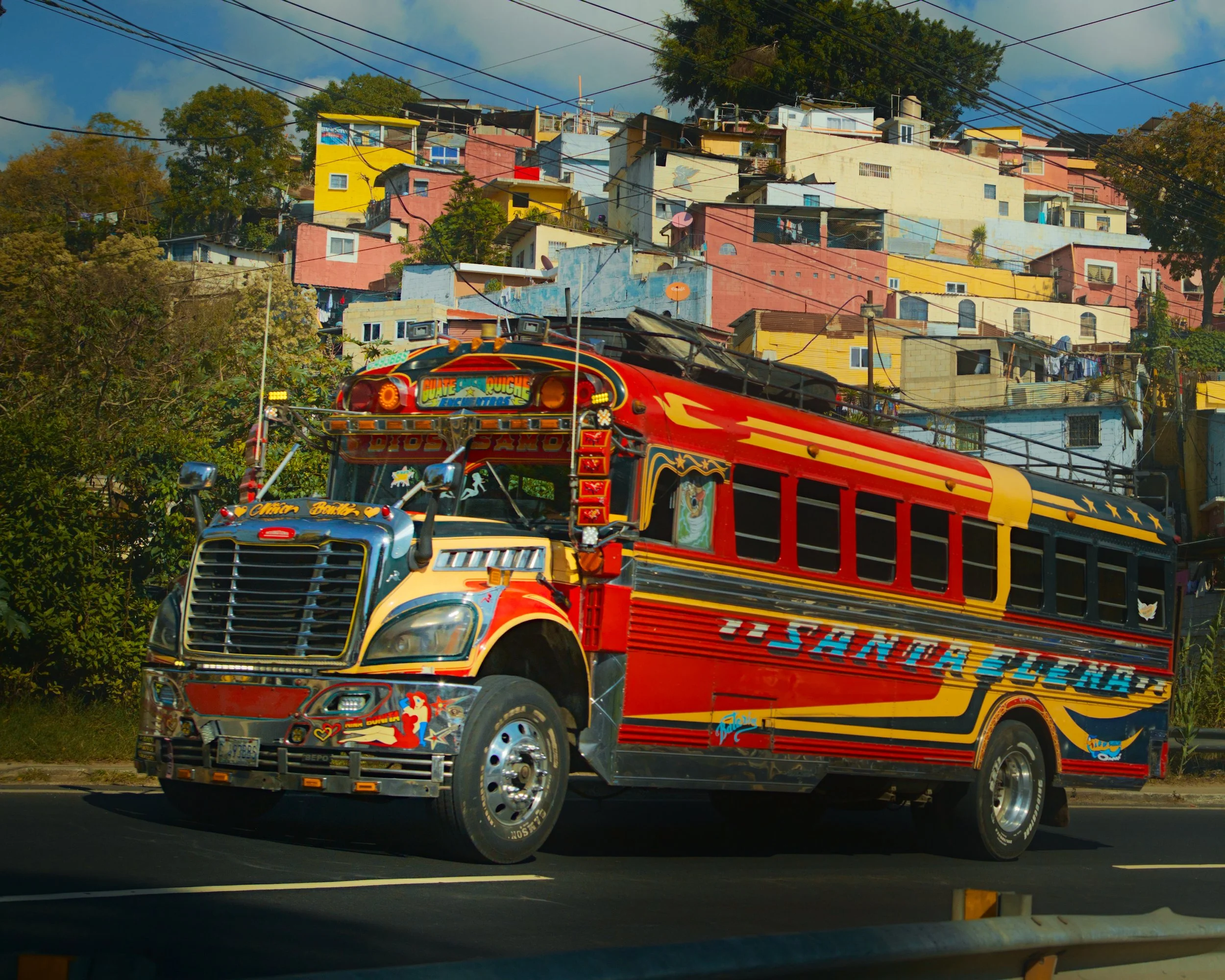 Layers of life on the PanAmerican Highway.
