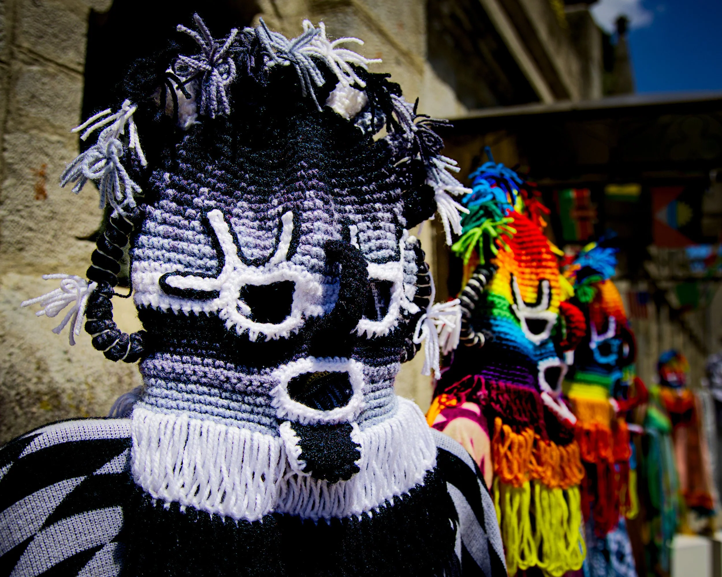 Colors and contrasts at La Basilica Del Voto Nacional.