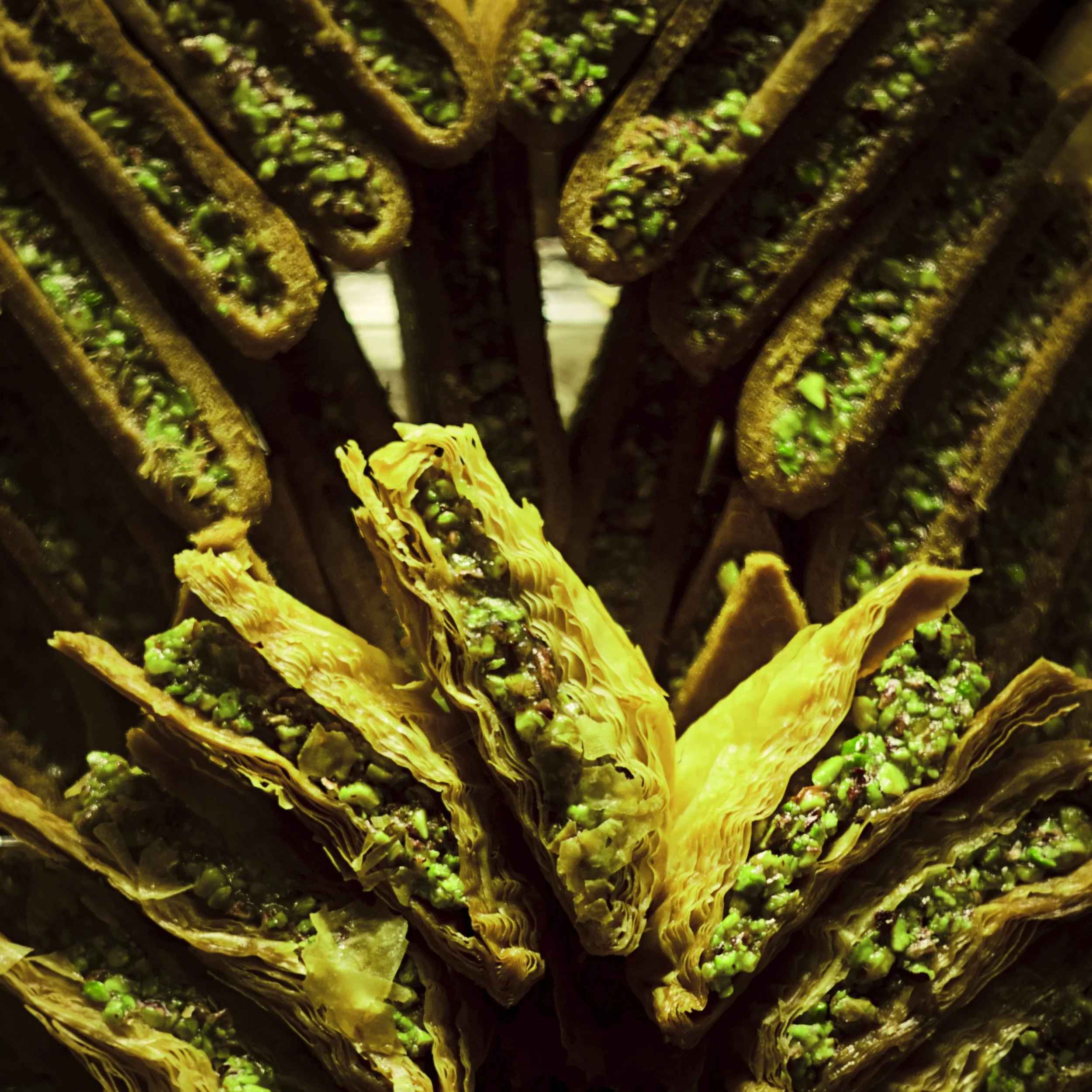 Balanced baklava.