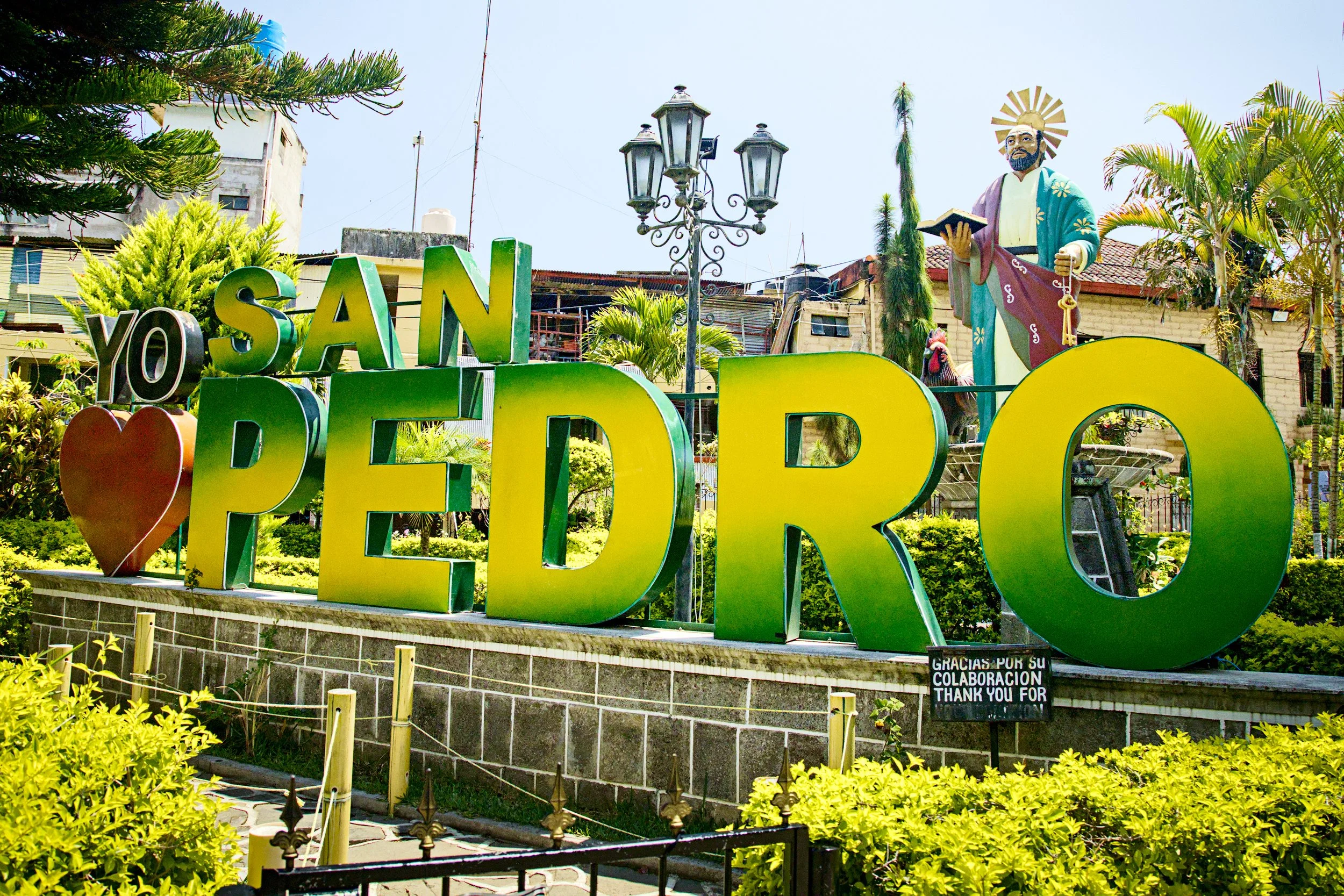 Love for a lake town in San Pedro.