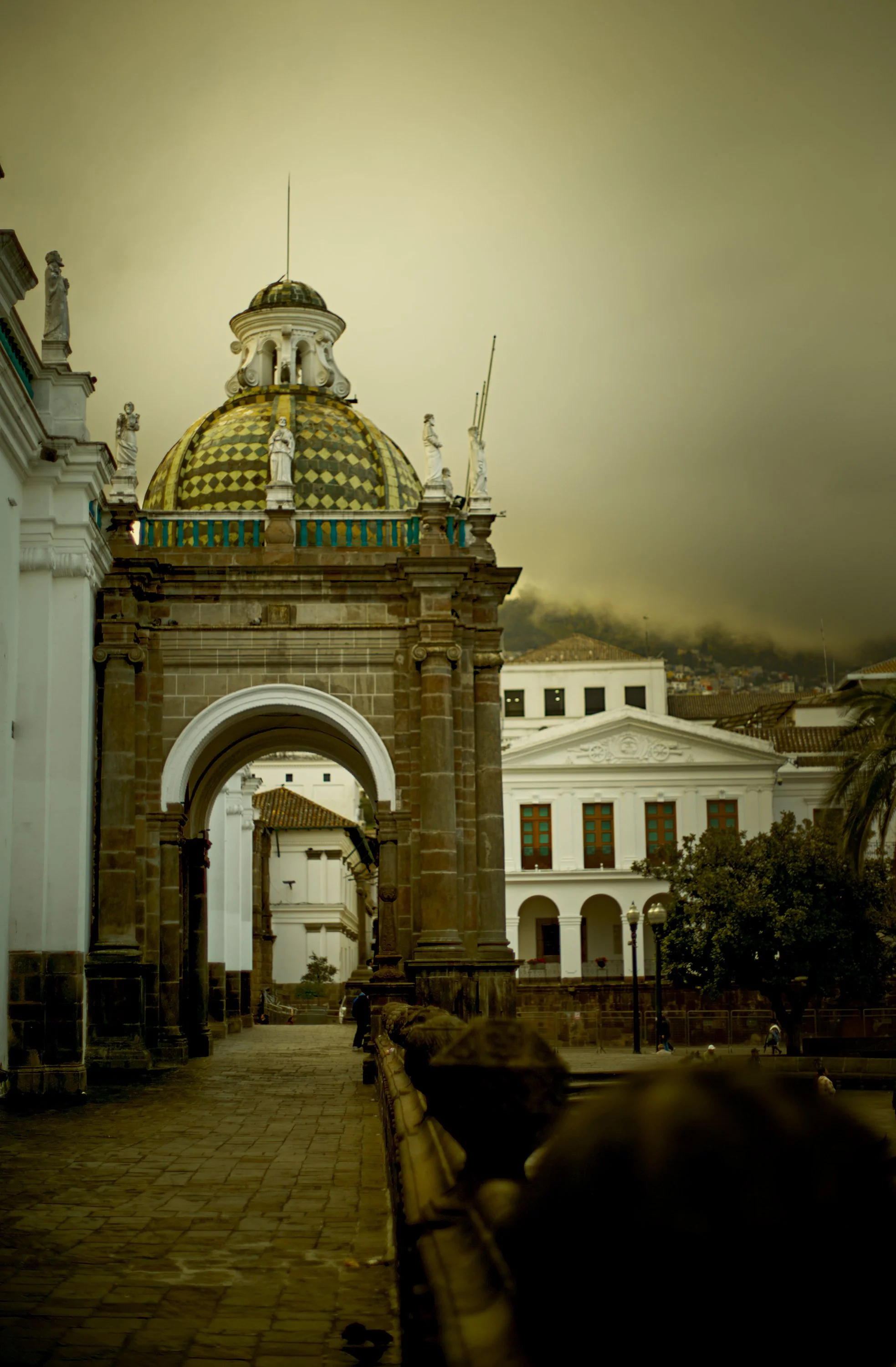 Remembering the past in Quito.