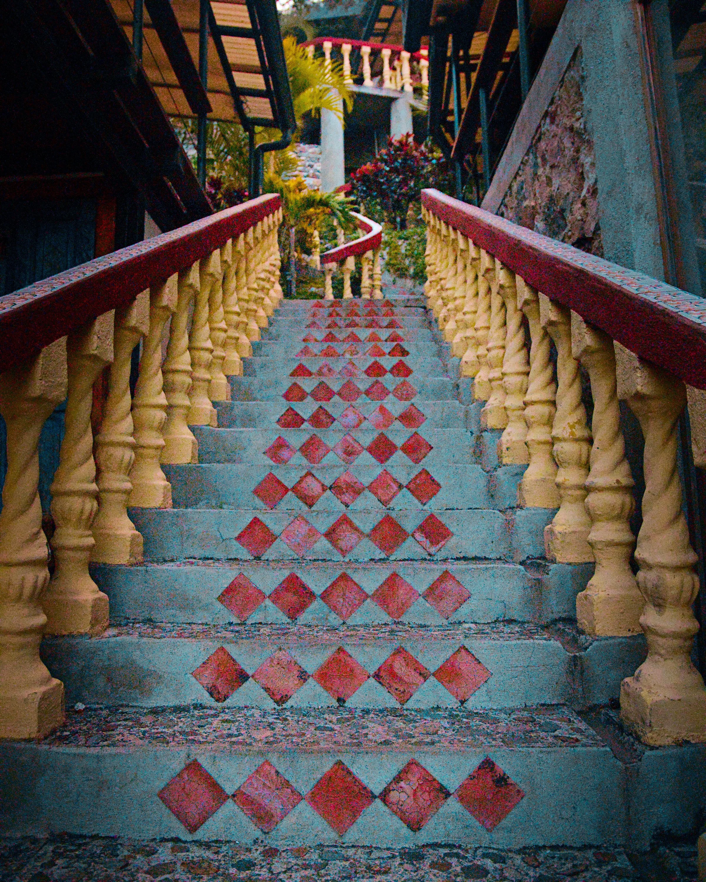 The only way out is up.