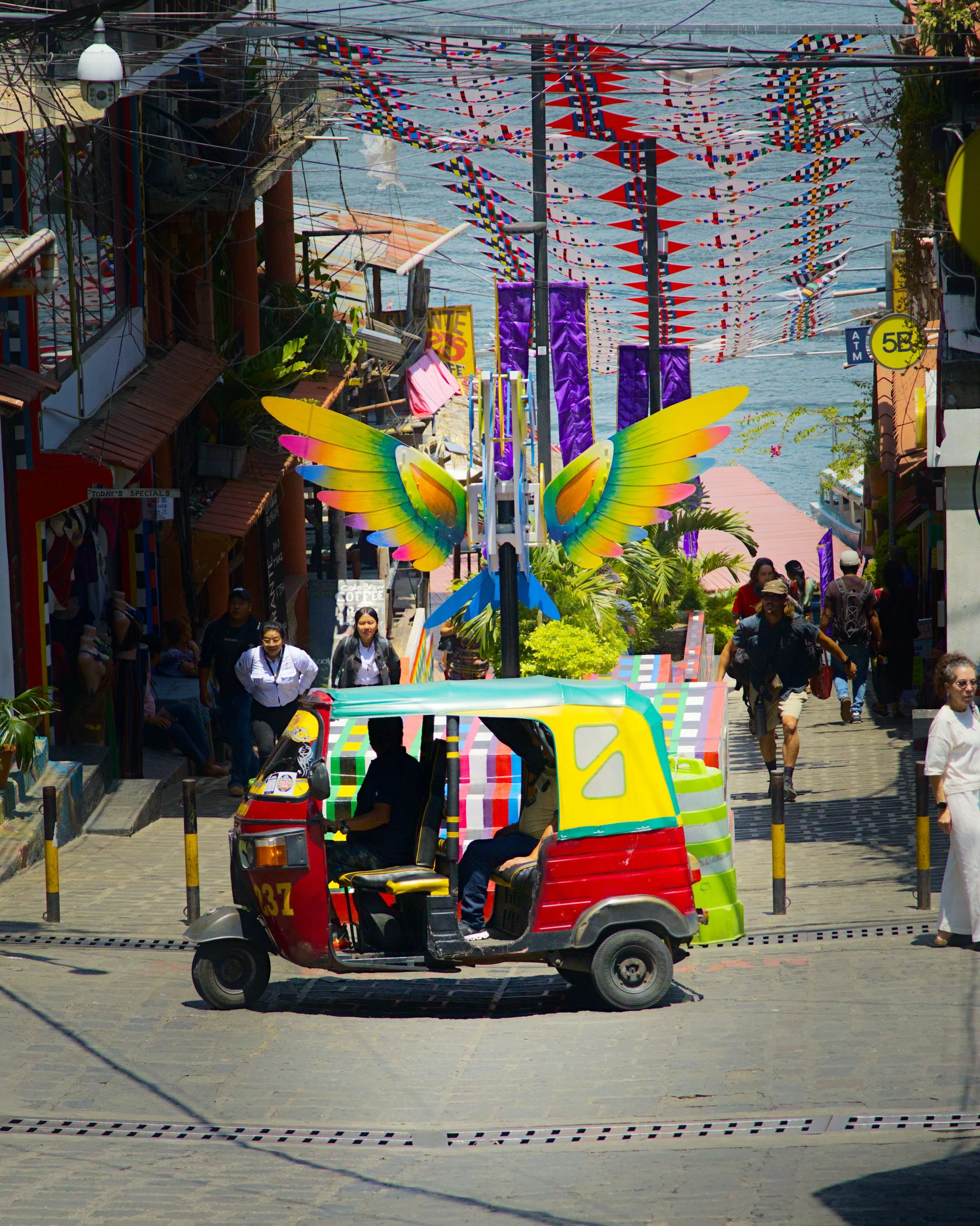 Headed to the ferry in San Pedro.