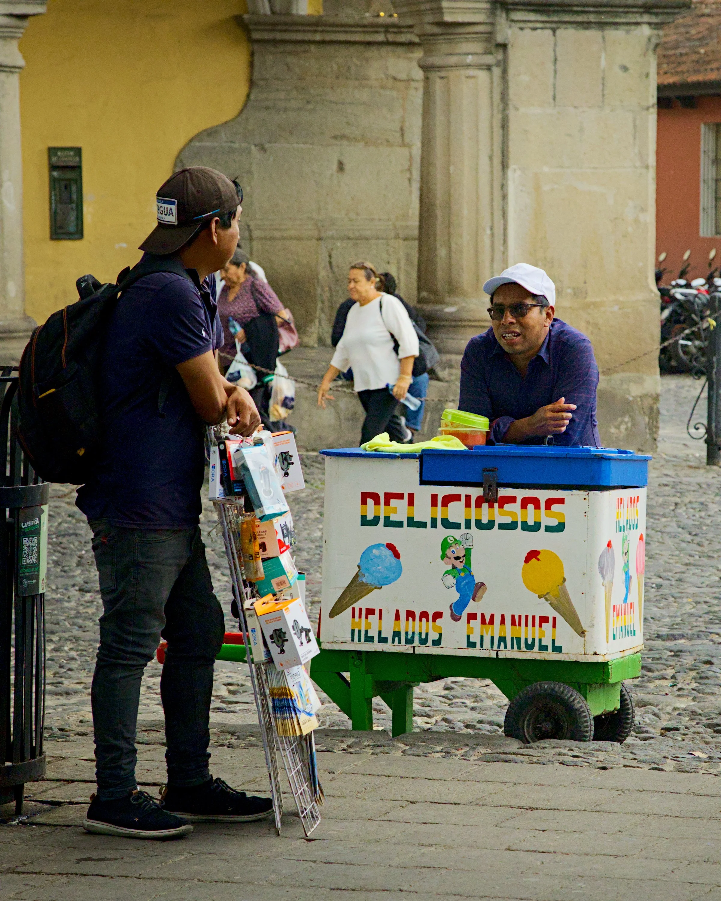 Choose your favorite flavor in Antigua.