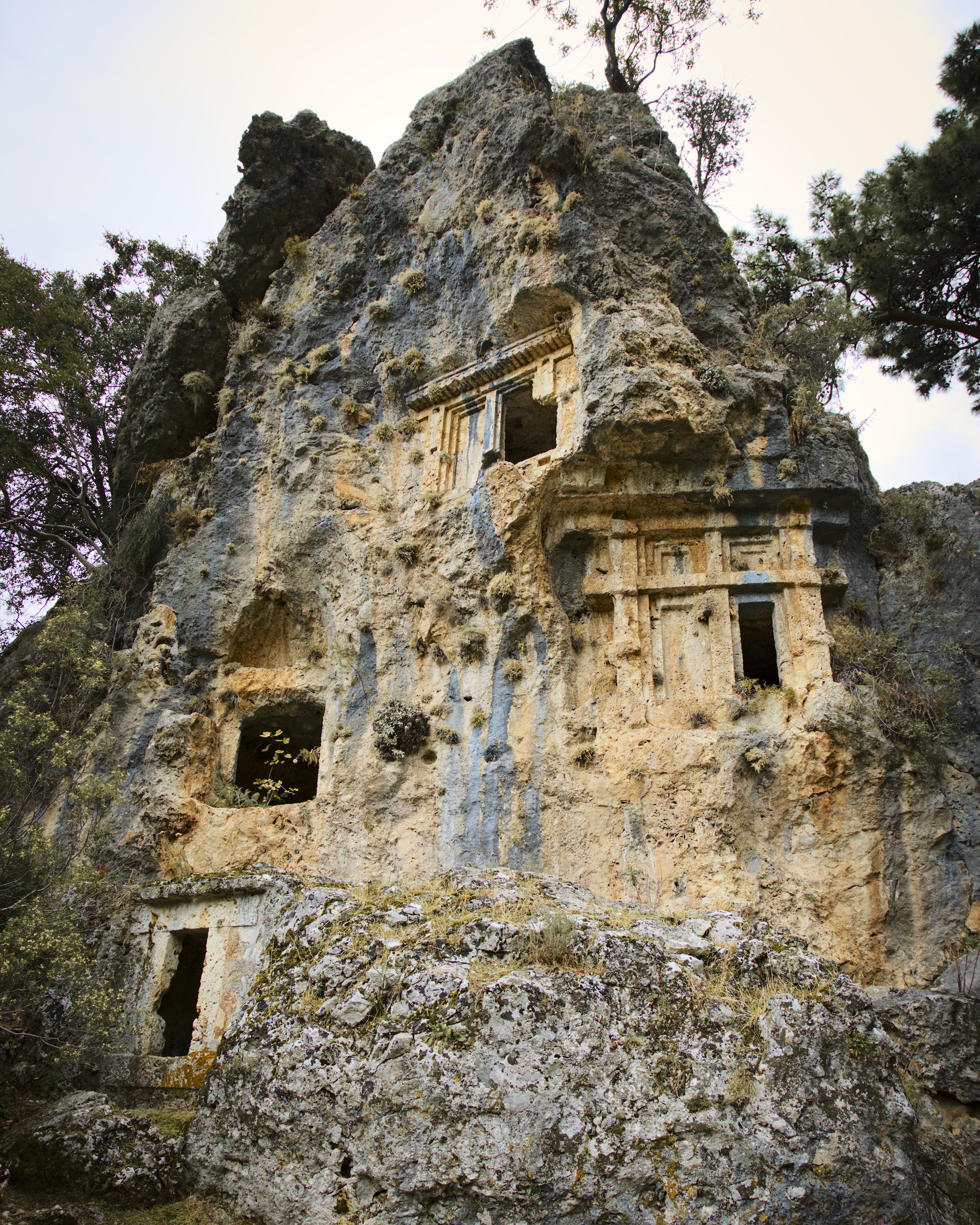 A remote address at the Pinara Ancient City.