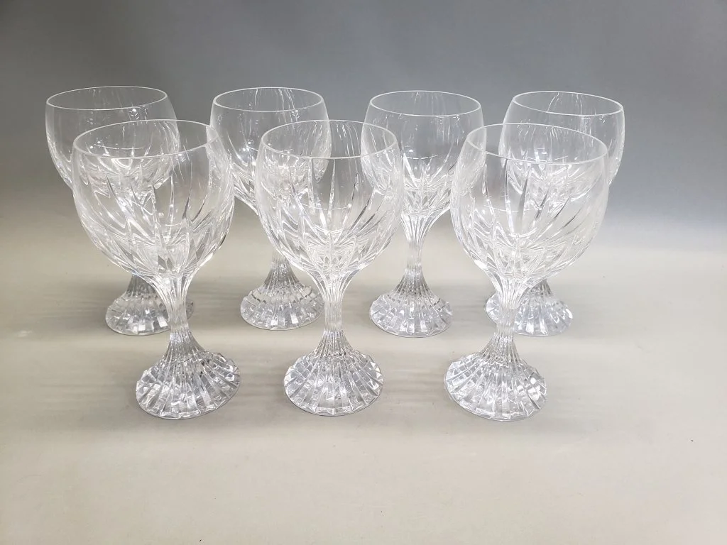 038 - Lot 346 - Seven Baccarat wine glasses.jpg