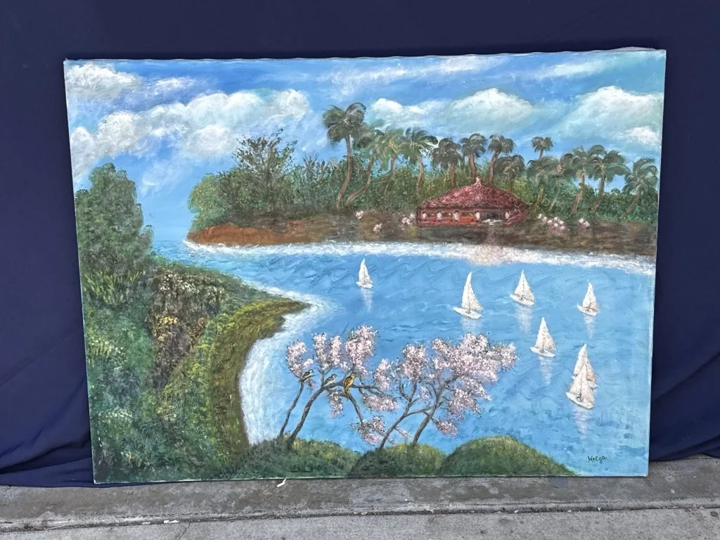 199 - Lot 323h - Helga Schweininger signed oil painting.jpg