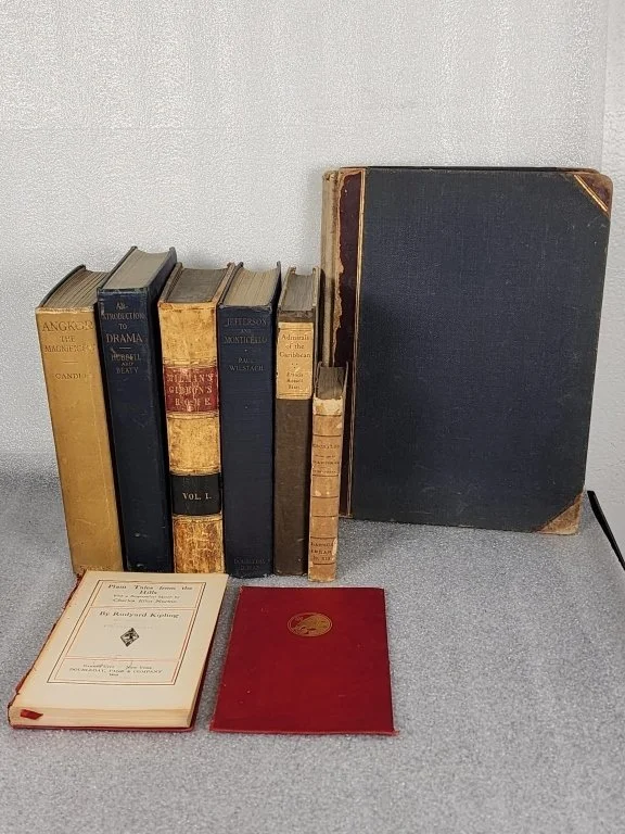 147_Lot_412h_Collection_of_antique_books_and_1884_scrapbook_Scrapbook_full_of_newspaper_clippings_and_articles_from.jpg