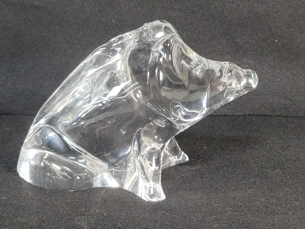 123 - Lot 469 - Baccarat crystal wild boar.jpg