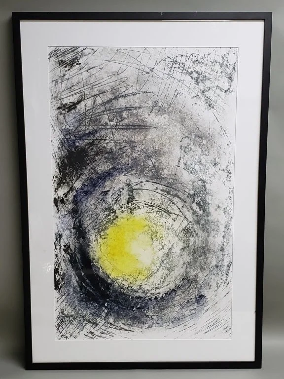 171 - Lot 275 - Signed mixed media under plexi gass.jpg