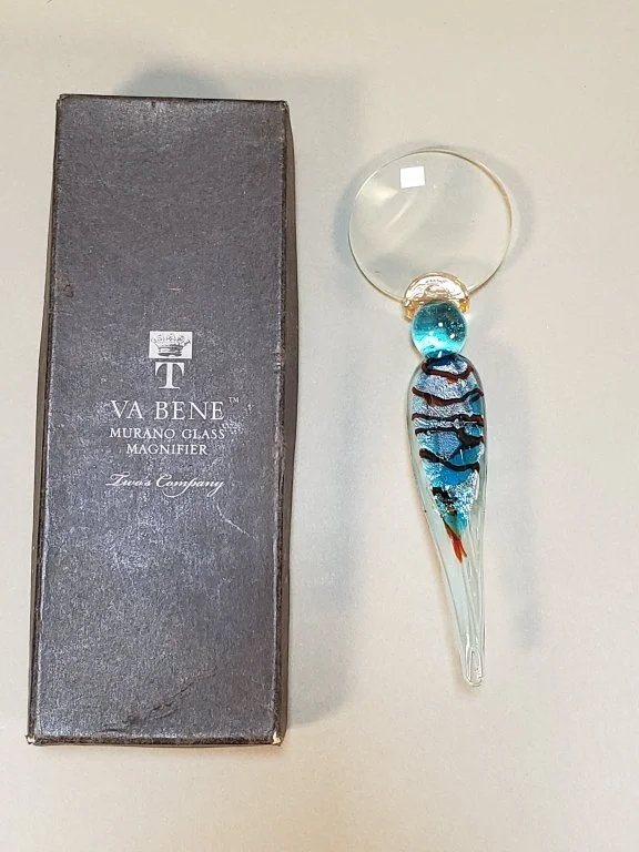 155 - Lot 156 - Va Bene Murano glass magnifier.jpg