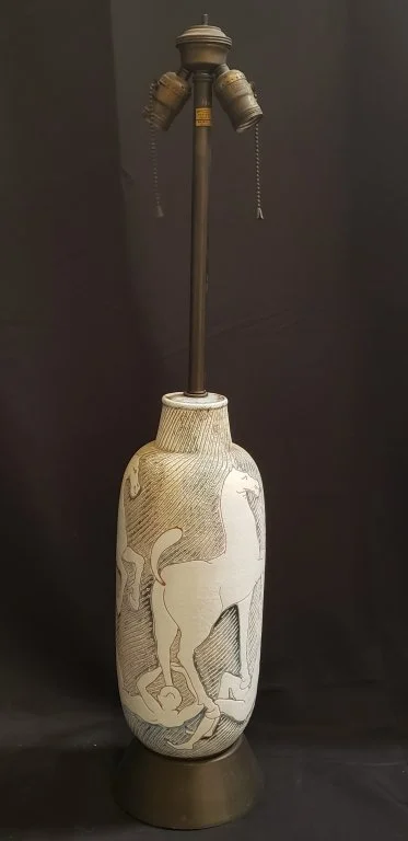 184 - Lot 252 - Marcello Fantoni-style ceramic table lamp.jpg