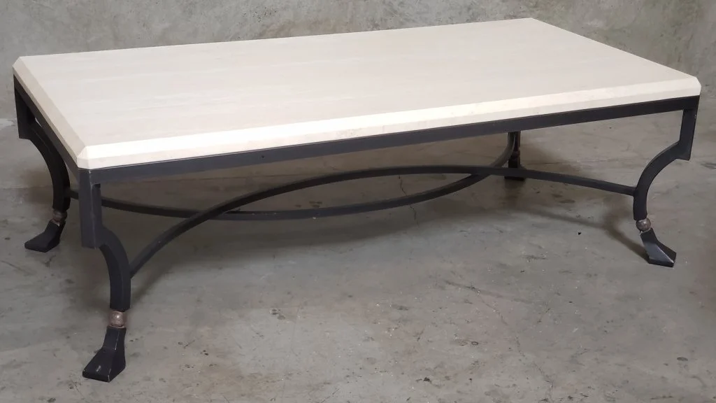 019_Lot_187_Kreiss_Palomino_coffee_table_with_marble.jpg
