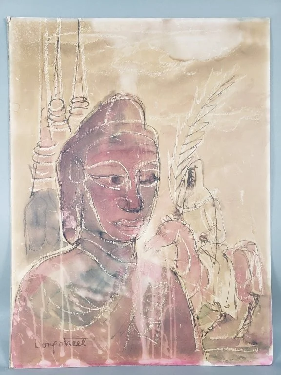 045_Lot_159_Signed_Stephen_Longstreet_mixed_media_painting.jpg