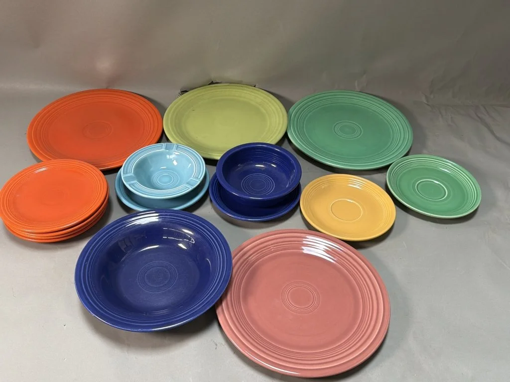 169 - Lot 396 - Group of Fiesta Dinnerware plates.jpg