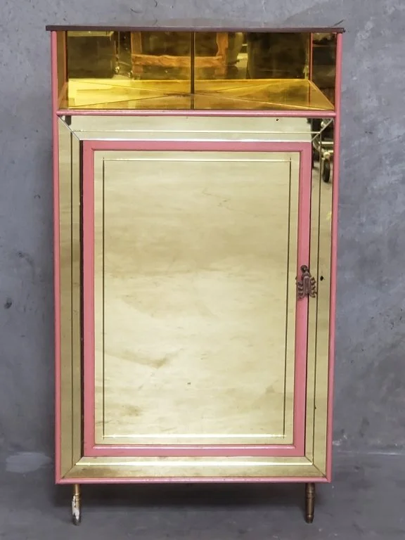 130 Art Deco-style mirrored corner cabinet.jpg