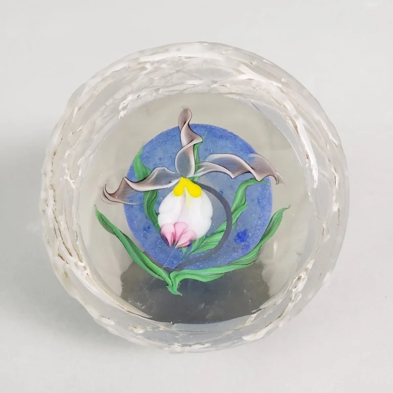 148 - Lot 232 - Signed Abelman art glass paperweight.jpg