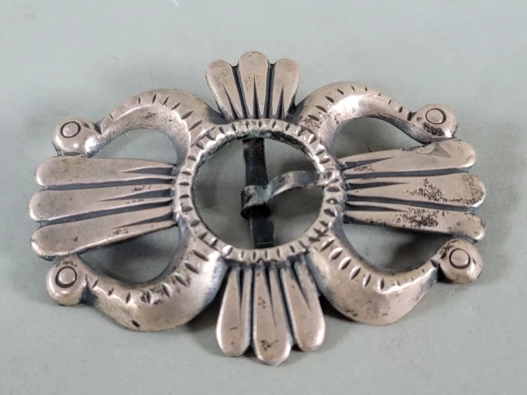 34 Artisan R. G. Silver belt buckle.jpg