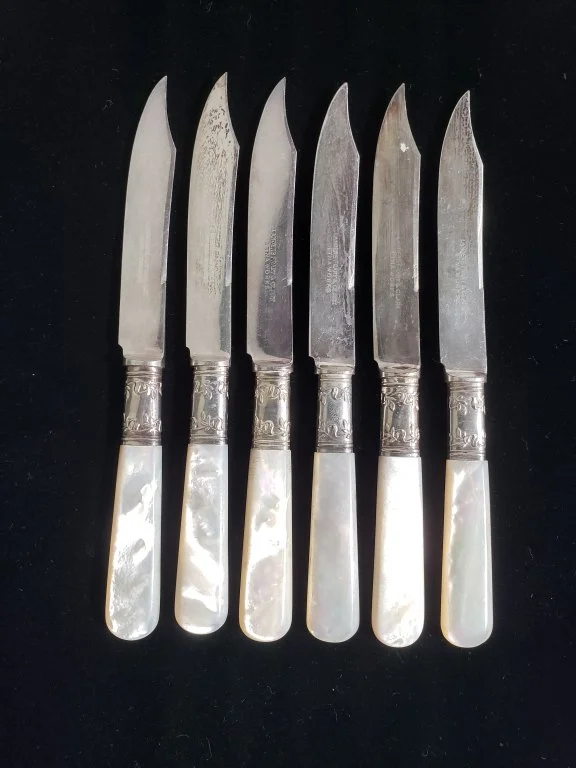 199 - Lot 308 - Group of Lander Frary & Clark mother of pearl a.jpg