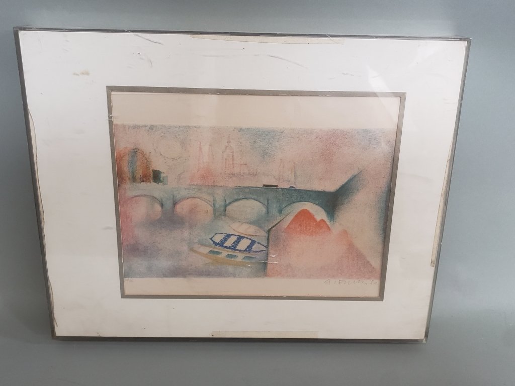 372 Signed vintage Alfred Fuchs lithograph.jpg