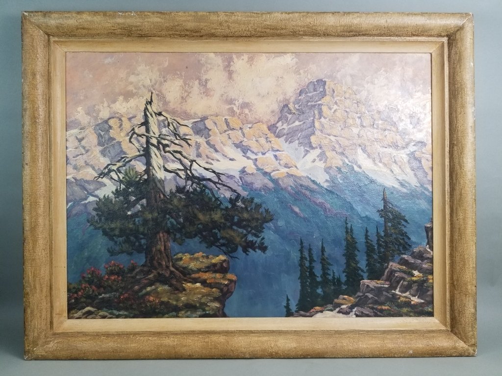 137 - Lot 501 - Vintage signed Peter Grindley oil on panel.jpg