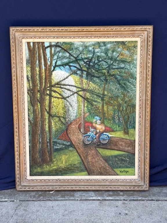 194 - Lot 318h - Framed Helga Schweininger signed oil painting.jpg