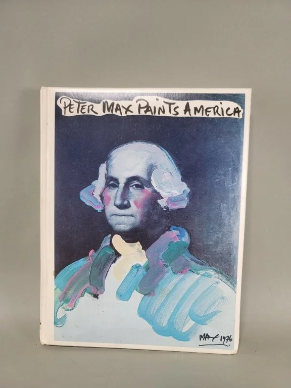 151 - Lot 480 - Signed Peter Max Peter Max Paints America book.jpg