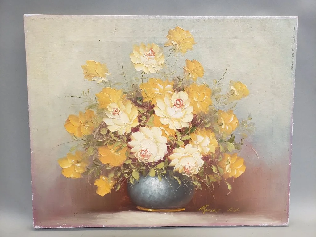 078 - Lot 314 - Signed vintage Robert Cox still life oil on canvas.jpg