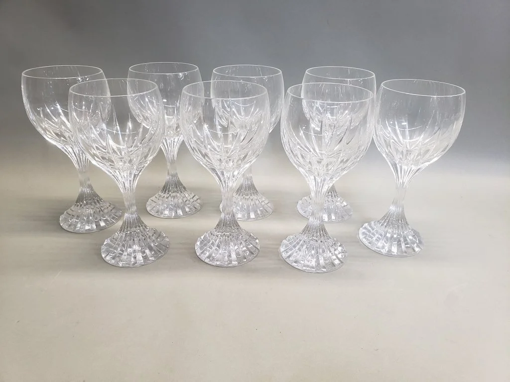 037 - Lot 344 - Eight Baccarat wine glasses.jpg