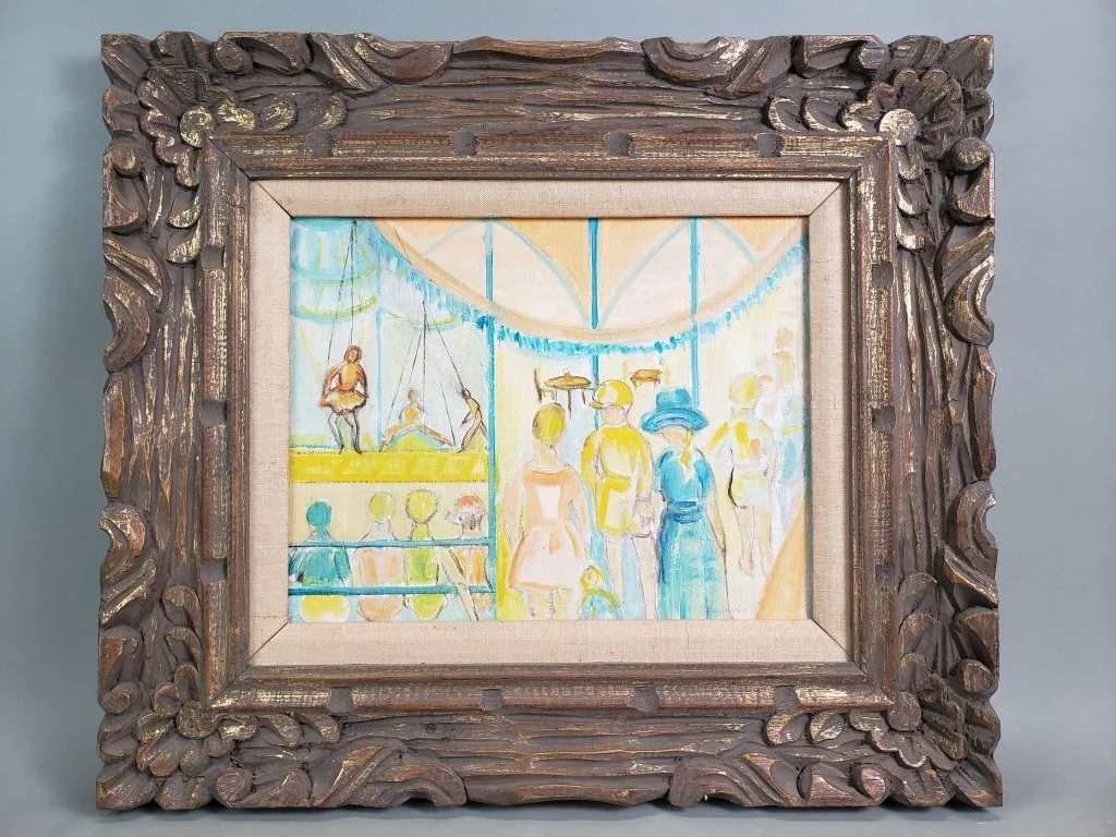 112_Lot_227_Signed_Rose_Mary_Chudacoff_oil_on_canvas_Puppets.jpg