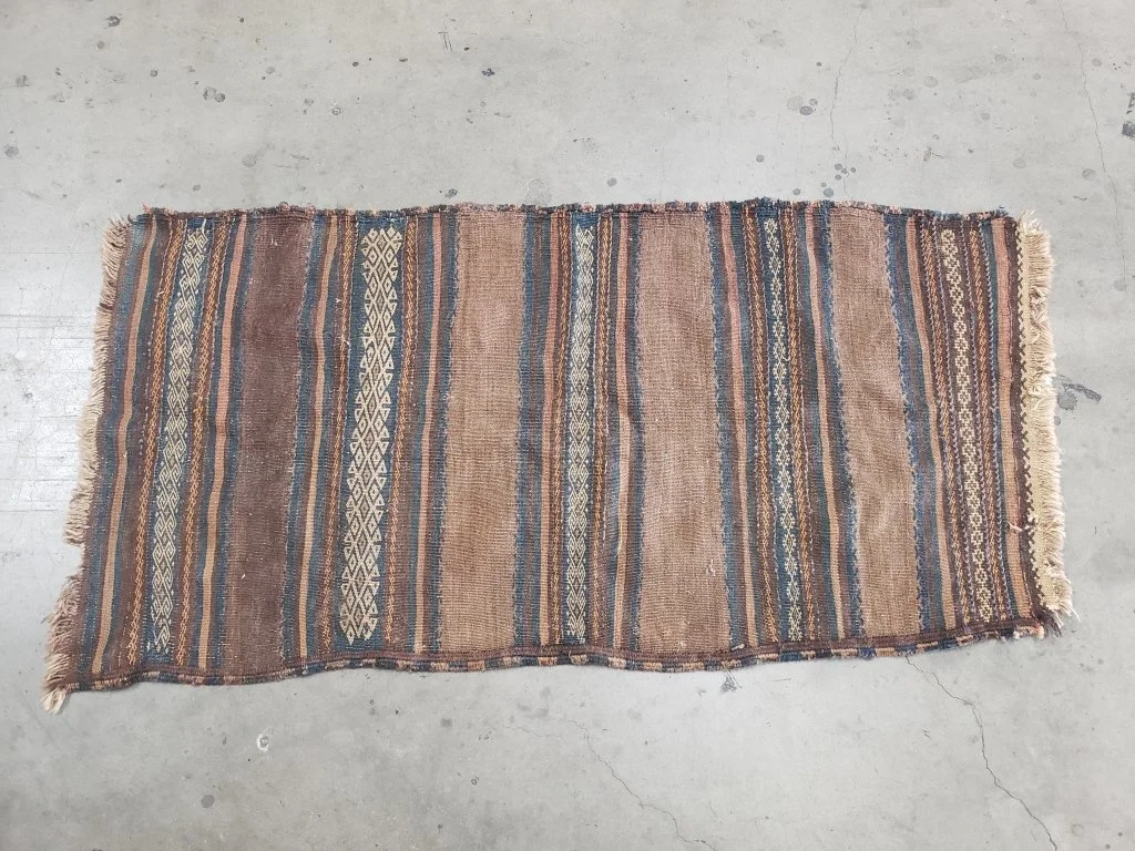 160 - Lot 477 - Hand woven runner rug.jpg