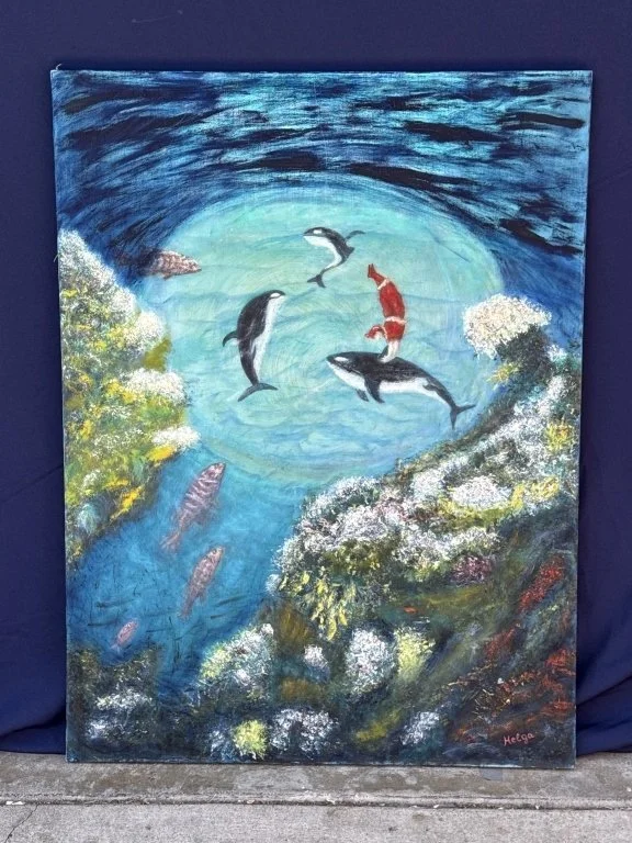 182 - Lot 306h - Helga Schweininger signed oil painting.jpg