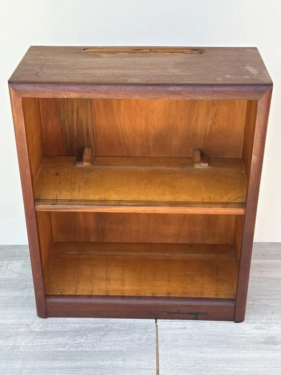 109 - Lot 401h - Mid-century Modern wood bookcase.jpg