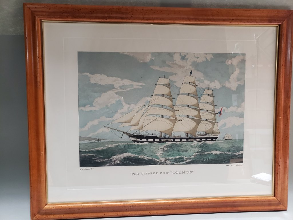 108_Lot_238_Hand-embellished_engraving,_The_Clipper_Ship_Cosmos.jpg