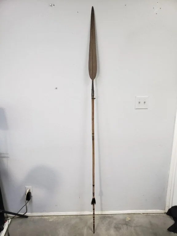 111 - Lot 335 - Antique ceremonial spear.jpg