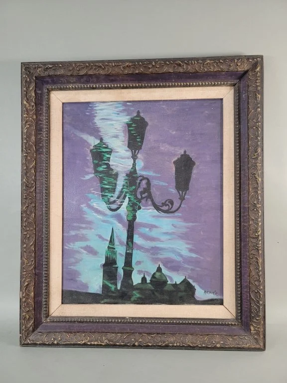 073 - Lot 471 - Vintage signed oil painting on canvas.jpg