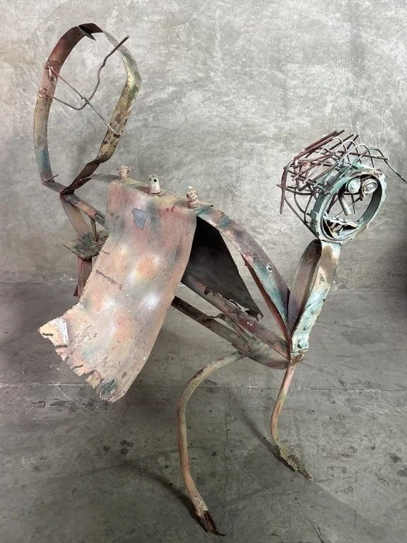 136 - Lot 55 - Industrial metal sculpture.jpg
