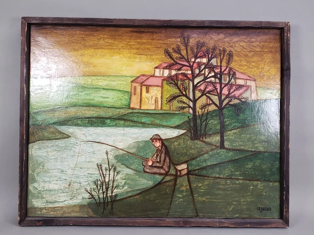 062 - Lot 50 - Rene Cazassus signed oil on canvas.jpg