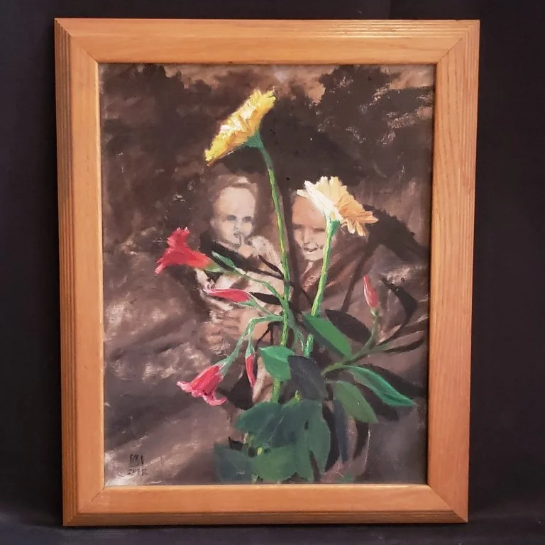 144 - Lot 96 - Signed oil painting on canvas.jpg