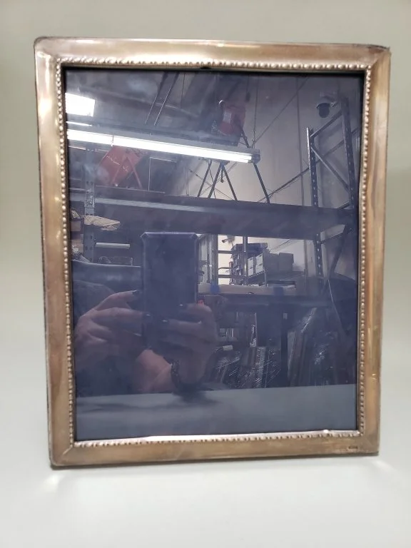 171 - Lot 656 - Vintage sterling silver picture frame.jpg