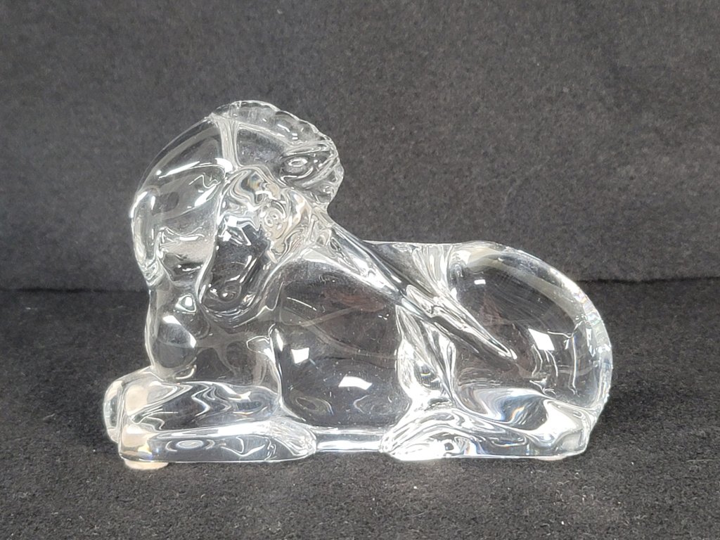 116 - Lot 478 - Baccarat crystal unicorn figure..jpg
