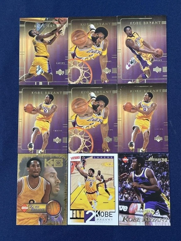 445h Lot of Kobe Bryant basketball cards.jpg