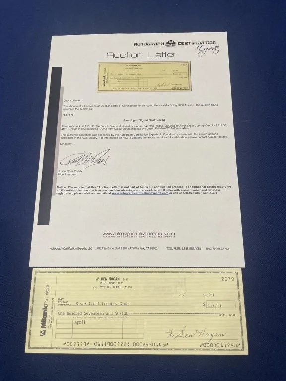 043 - Lot 417h - Golf pro Ben Hogan signed check dated 1990 with.jpg