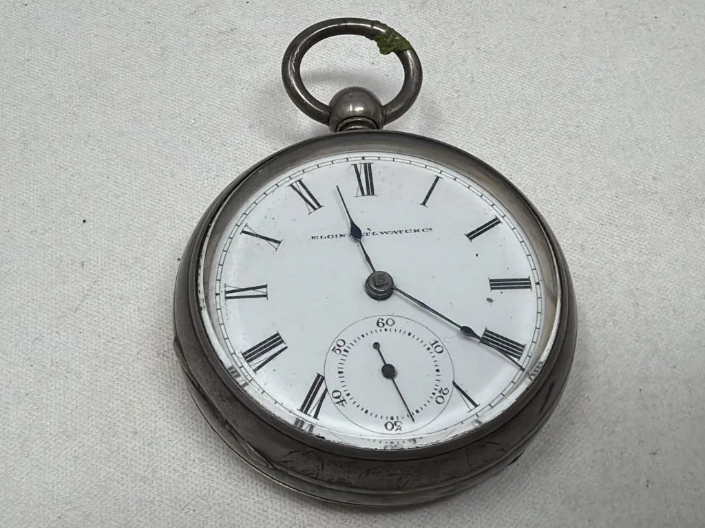 103 - Lot 107 - Antique Elgin national watch Co. pocket watch.jpg