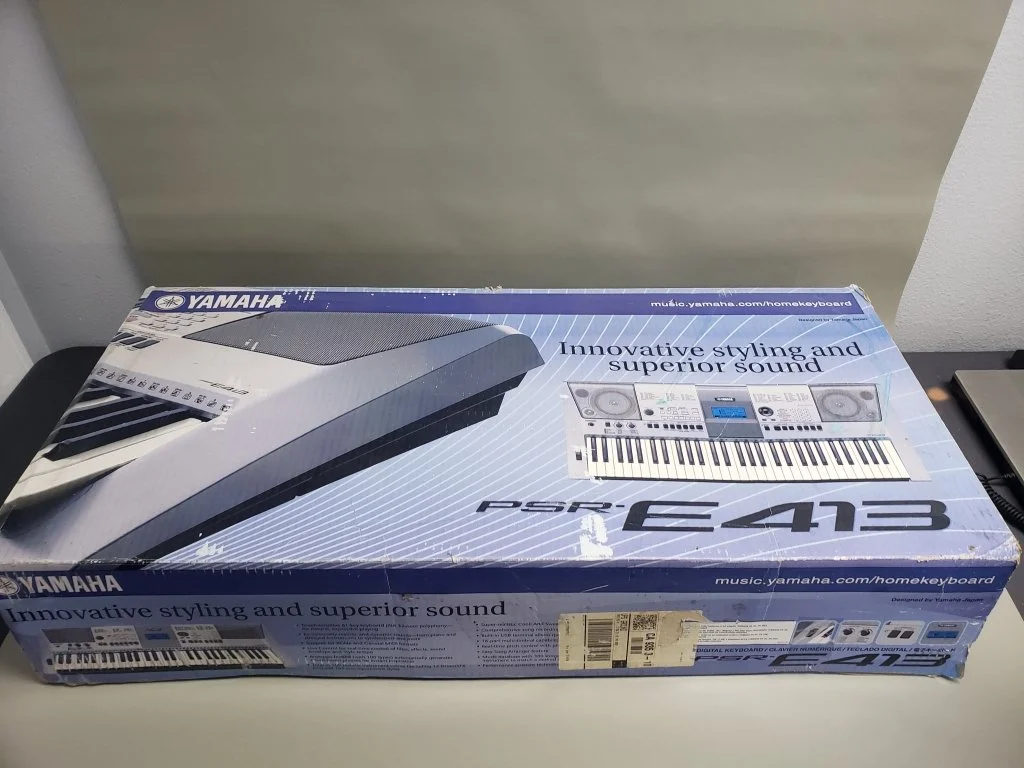 177 - Lot 408 - Yamaha PSR-E413 keyboard.jpg