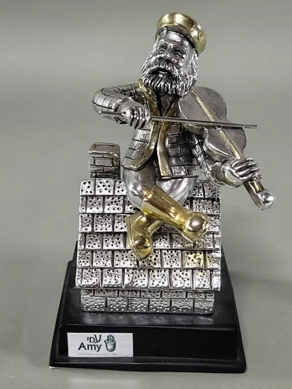 182 - Lot 488 - Sterling silver clad Judaica figure.jpg